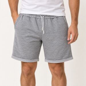 Fabletics Men’s Gray French Terry Sweat Shorts